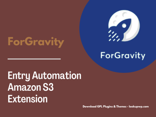 ForGravity – Entry Automation Amazon S3 Extension