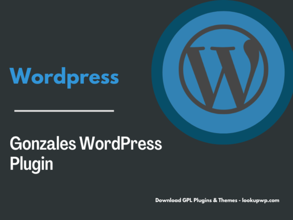 Gonzales WordPress Plugin