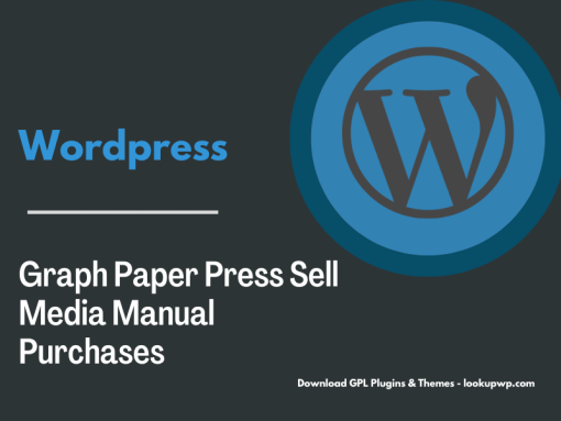 Graph Paper Press Sell Media Manual Purchases