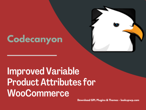 Improved Variable Product Attributes for WooCommerce