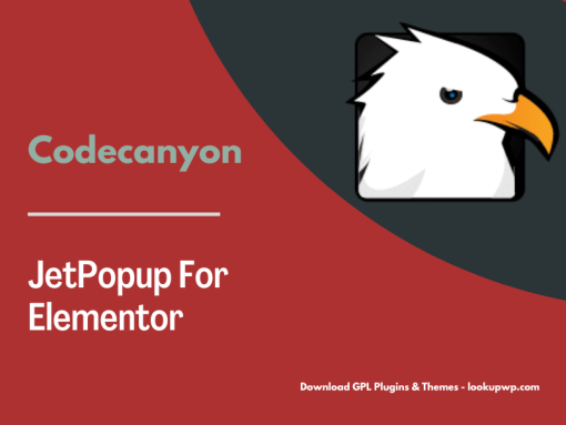 JetPopup For Elementor