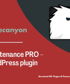 Maintenance PRO – WordPress plugin