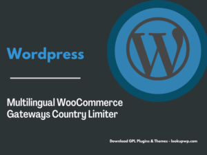 Multilingual WooCommerce Gateways Country Limiter
