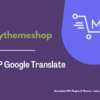 MyThemeShop WP Google Translate