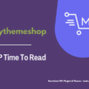 MyThemeShop WP Time To Read
