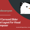 PW CarouselSlider Post Layout For Visual Composer