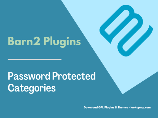 Password Protected Categories