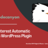 Pinterest Automatic Pin WordPress Plugin