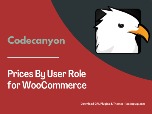 Prices By User Role for WooCommerce