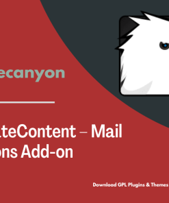 PrivateContent – Mail Actions Add-on