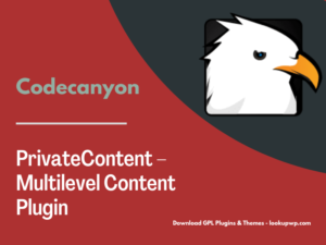 PrivateContent – Multilevel Content Plugin