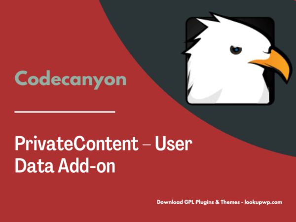 PrivateContent – User Data Add-on