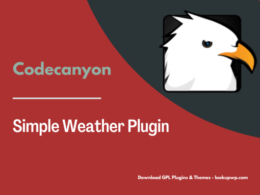 Simple Weather Plugin