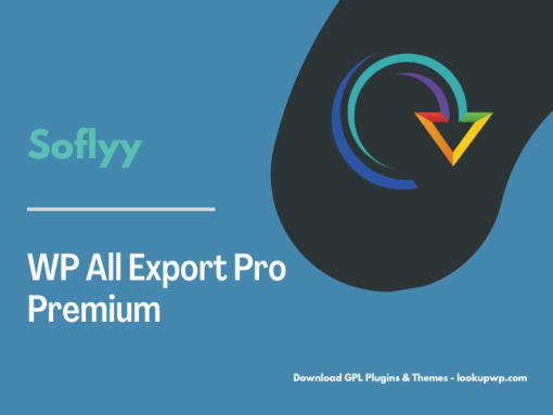 Soflyy WP All Export Pro Premium