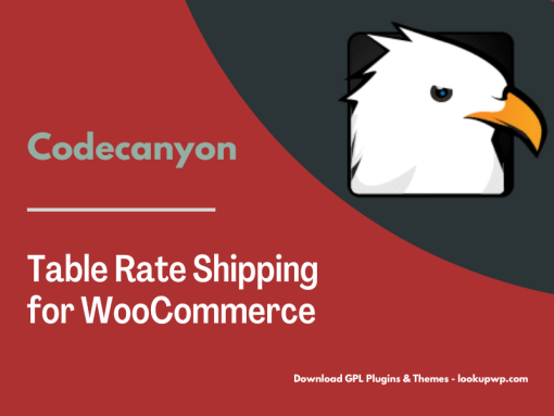 Table Rate Shipping for WooCommerce