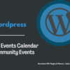 The Events Calendar Community Events