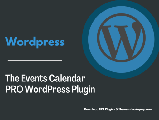 The Events Calendar PRO WordPress Plugin