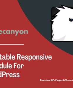 Timetable Responsive Schedule For WordPress