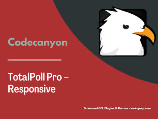 TotalPoll Pro – Responsive WordPress Poll Plugin