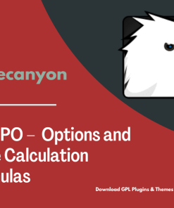 Uni CPO – WooCommerce Options and Price Calculation Formulas