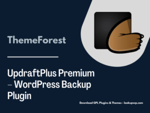 UpdraftPlus Premium – WordPress Backup Plugin