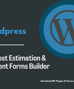 WP Cost Estimation & Payment Forms Builder