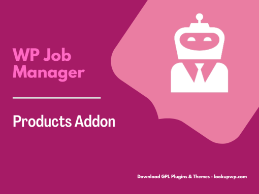 WP Job Manager Products Addon