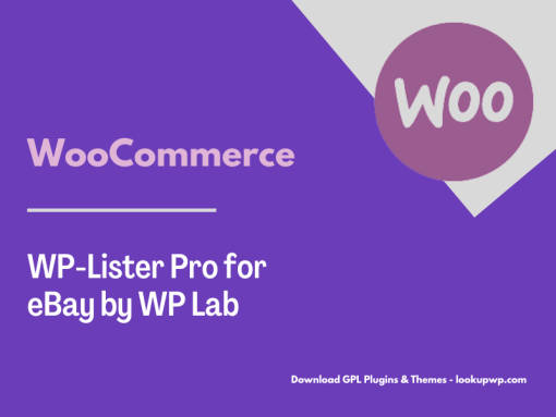 WP-Lister Pro for eBay by WP Lab