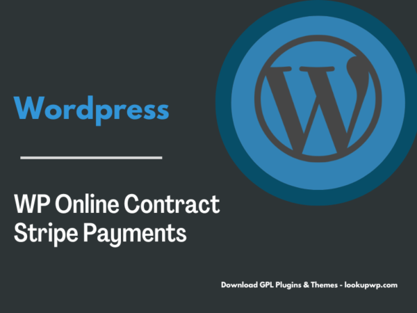 WP Online Contract Stripe Payments