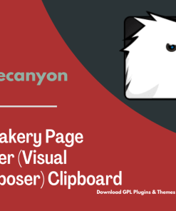 WPBakery Page Builder (Visual Composer) Clipboard