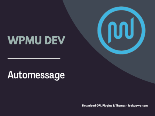 WPMU DEV Automessage