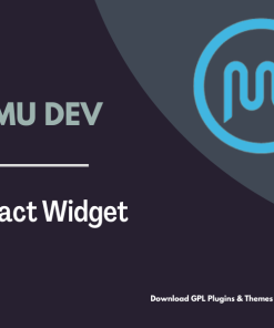 WPMU DEV Contact Widget