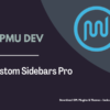 WPMU DEV Custom Sidebars Pro