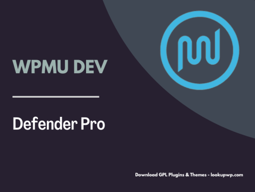 WPMU DEV Defender Pro