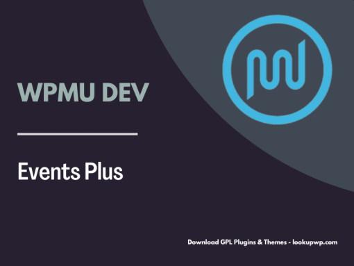 WPMU DEV Events Plus