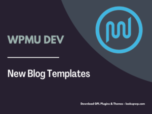 WPMU DEV New Blog Templates