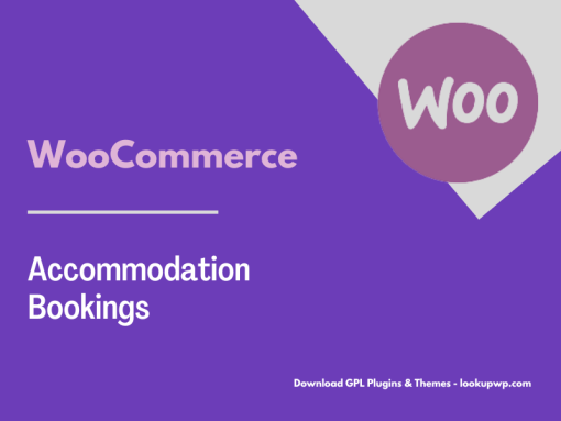 WooCommerce Accommodation Bookings