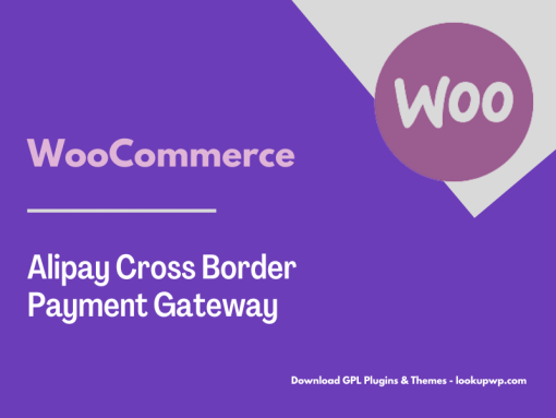 WooCommerce Alipay Cross Border Payment Gateway