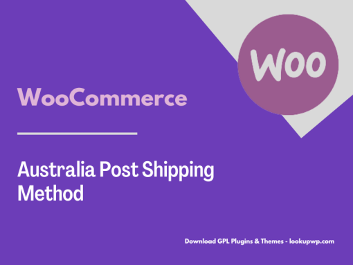 WooCommerce Australia Post Shipping Method