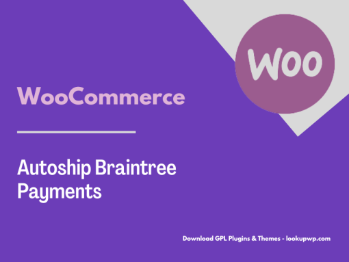 WooCommerce Autoship Braintree Payments