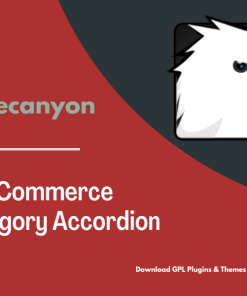 WooCommerce Category Accordion