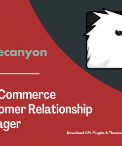 WooCommerce Customer Relationship Manager