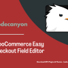 WooCommerce Easy Checkout Field Editor