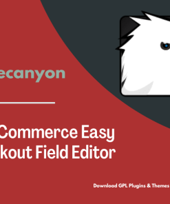 WooCommerce Easy Checkout Field Editor