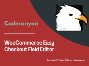 WooCommerce Easy Checkout Field Editor