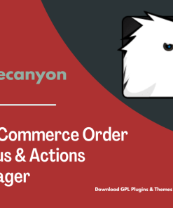 WooCommerce Order Status & Actions Manager