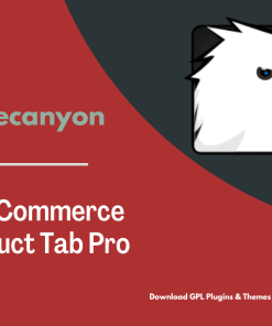 WooCommerce Product Tab Pro