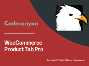 WooCommerce Product Tab Pro