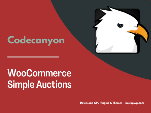 WooCommerce Simple Auctions