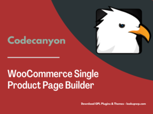 WooCommerce Single Product Page Builder